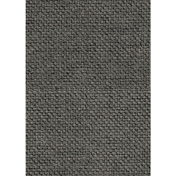 Silence Steel grijze chenille meubelstof