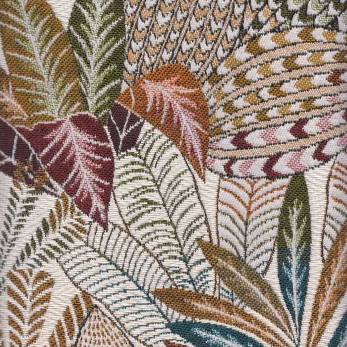 Jacquardstof Egypte Blanc