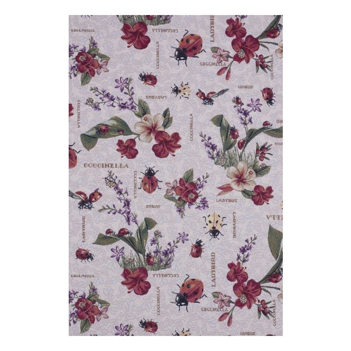 Gobelin 102 gobelin met lieveheersbeestjes gordijnstof meubelstof decoratiestof 87317-01, 1-251030-1369-105