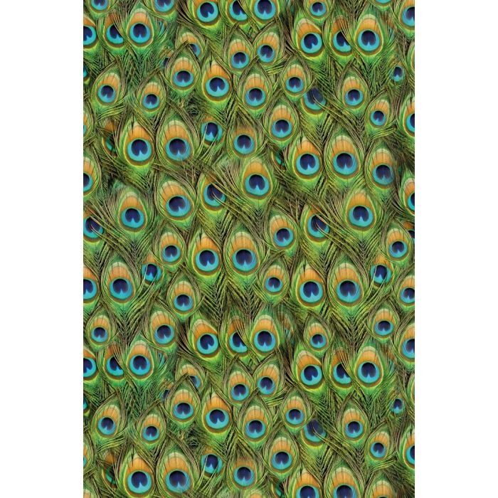 Digitale Printstof 105 Peacock Feather