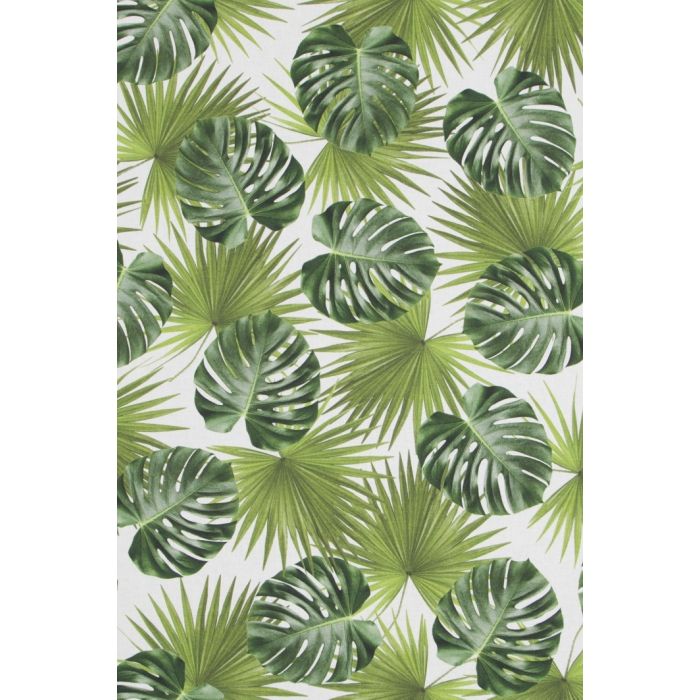 Digitale Printstof 138 Monstera Palm Leaves