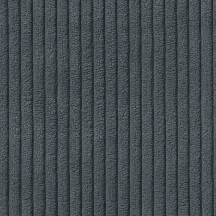 Huggy Anthracite grijze ribstof