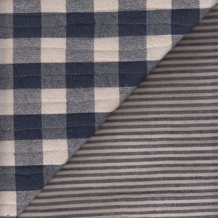 Gewatteerde stof Quilta Blauw