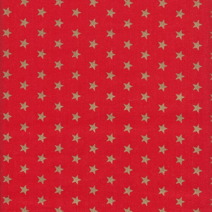 Ottoman Printstof 003 Golden Stars Allover
