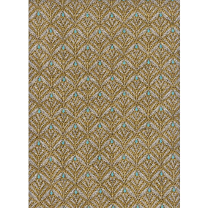 Zephyr Yellow jacquardstof