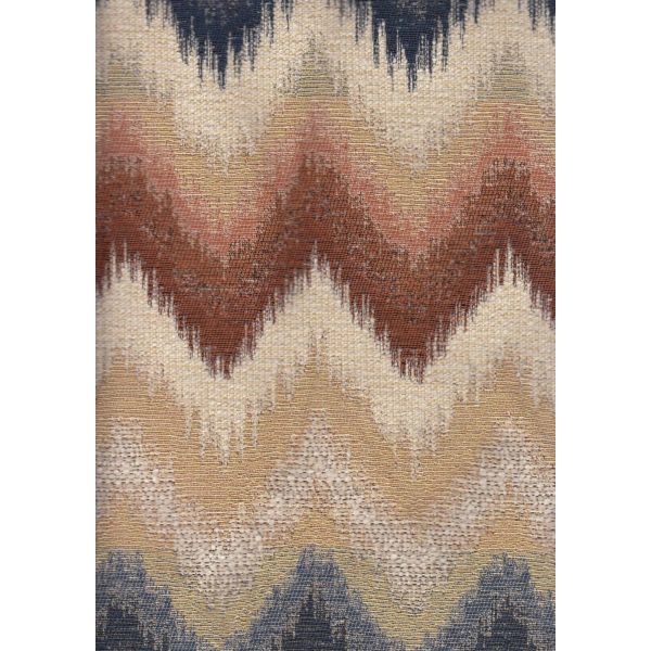 Glam Zigzag Terra Blue