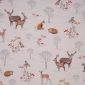 Digitale Printstof 340 Winter Forest Animals