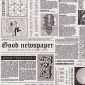 Printstof 033 Happy Newspaper