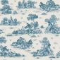 Printstof 054 Shepherd Scene Blue