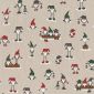 Linnenlook Kerststof 006 Tomte Xmas
