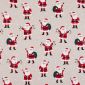 Linnenlook Kerststof 001 Jolly Santa