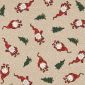 Linnenlook Kerststof 164 Tomte Xmas Tree