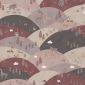 Linnenlook Printstof 404 Mountain Forest Animals