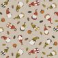 Linnenlook Printstof 428 Tomte Falling Leaves