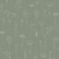 Linnenlook Printstof 445 Fragile Flower Soft Green