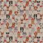 Linnenlook Printstof 441 Dog Dress Up