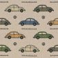 Linnenlook Printstof 325 VW Beetle Original