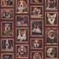 Digitale Printstof 311 Dogs Golden Age