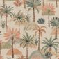Digitale Printstof 288 PALM TREE WATERCOLOUR