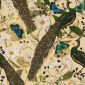 Velvet Printstof 035
