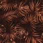 Velvet Printstof 083 Rustic Jungle Leaf