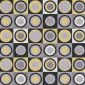 jacquardstof Round Circle Luxury