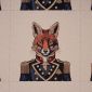 Gobelin Kussenpanel Fox Admiral Statue