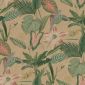 Digitale Dralonprint 07 stof met bloemen en bladeren