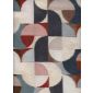Bahama circle chenille meubelstof Bahama velvet meubelstof design meubelstof
