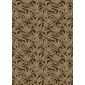 jacquardstof Canopee Or