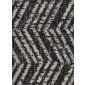 Pintado Zigzag boucle meubelstof zwart-witte meubelstof