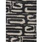 Pintado Maze Pintado Maze boucle meubelstof zwart-witte meubelstof stof met doolhof motief