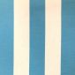 Allicante Turquoise Streep outdoorstof
