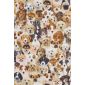 Digitale Printstof 148 Dogs Allover