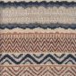 Glam Stripe Terra Blue design meubelstof