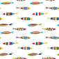 Guppy Gecoat tafellinnen 005 stof met vissen