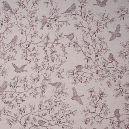 Linnenlook Printstof 449 Branch Bird Song