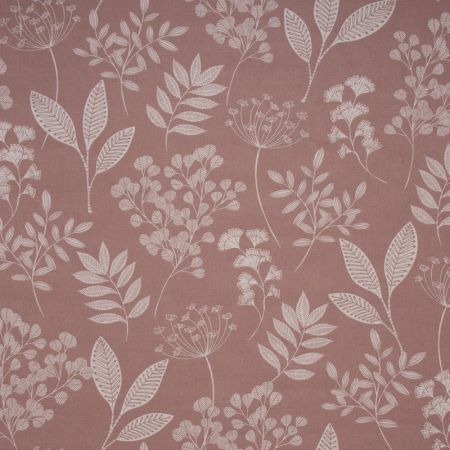 Linnenlook Printstof 450 Delicate Flora Branch