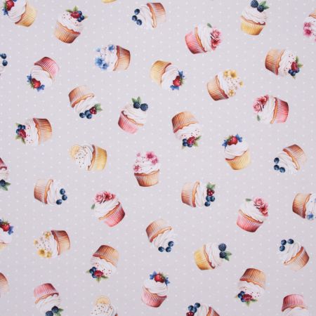 Digitale Katoenprint 348 Cupcake Bake Off