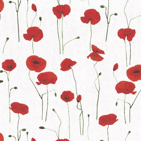 Printstof 002 Poppy Field