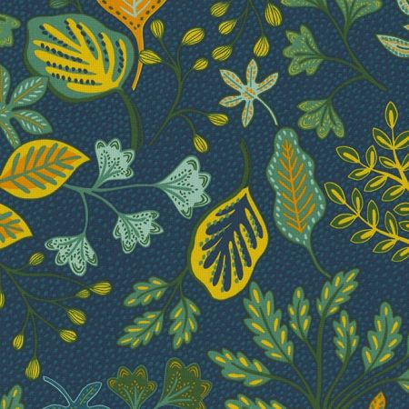 Printstof 028 Arty Foliage Trees