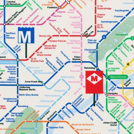 Printstof 040  Subway