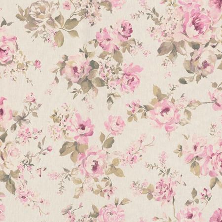 Printstof 069 Classic Painted Rose Ivory