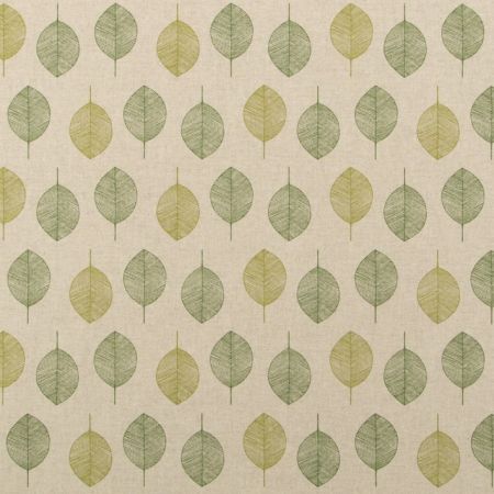 Linnenlook Printstof 047 Scandi Green