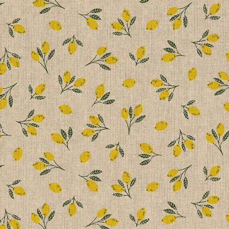Linnenlook Printstof 007 Mini Citrus