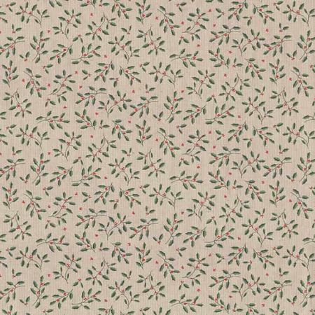 Linnenlook Kerststof 173 Little Holly,