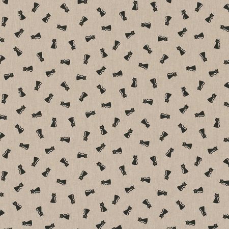 Linnenlook Printstof 418 Little Sweet Cats