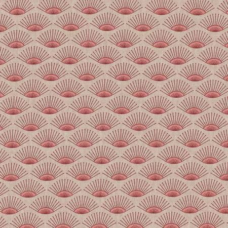 Linnenlook Printstof 423 Graphic Silk Tree
