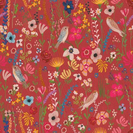 Digitale Printstof 255 Happy Garden
