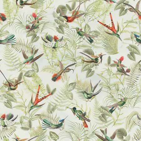 Digitale Printstof 265 Hummingbird Jungle